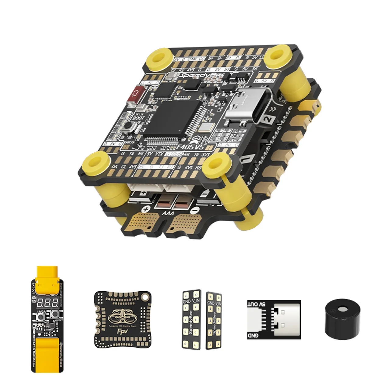 SpeedyBee F405 V5 OX32 55A FPV - Speedybee F405 V4 Bls 55A Stack のレビューと価格